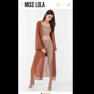 Lola Shoetique 2 piece Playa Baby Set Tan